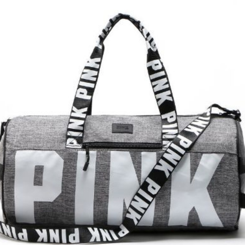 Maroon VS Pink duffle bag